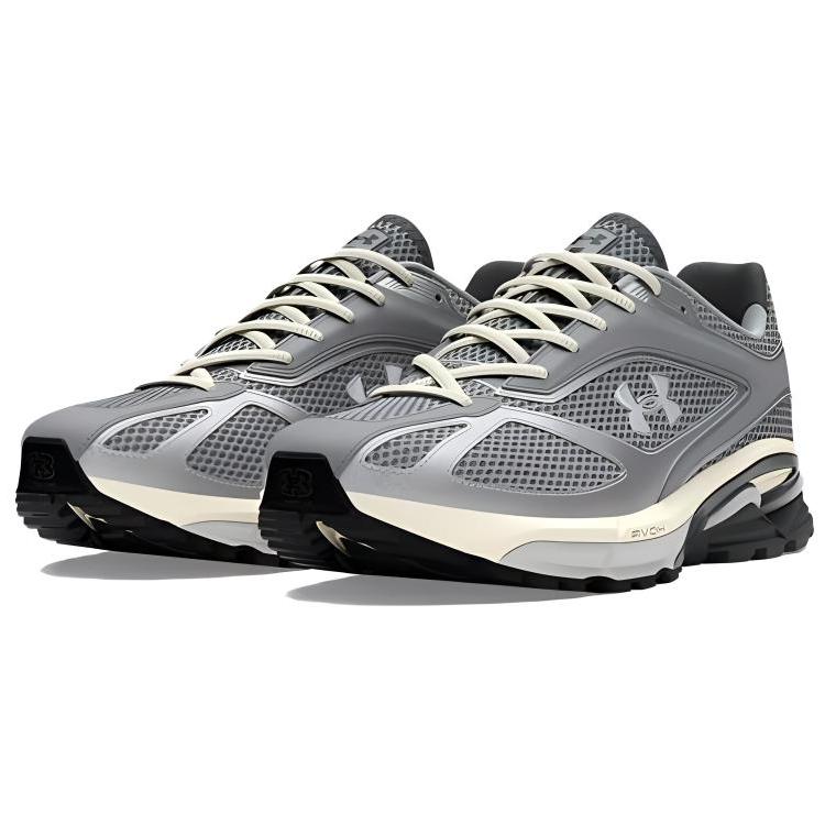 Under Armour Кроссовки Apparition Steel Ivory Dune Unisex Серый Металлик-Серебристый 3027595-100