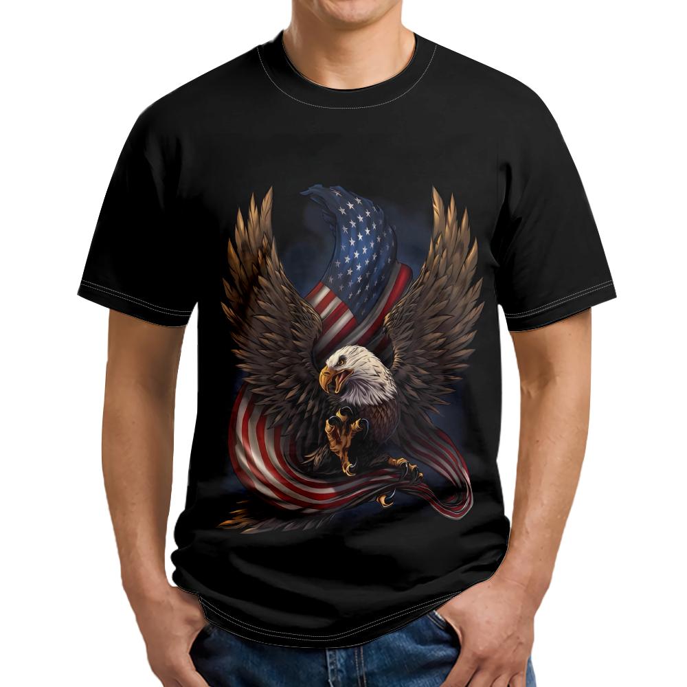 Мужские рубашки Cool Eagle, обычная мужская одежда для пап