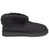 UGG Mate Revival Warm Mid-Top Fleece Snow Boots Women Boots Black 5404O-BLK