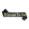 European And American Bachelorette Party Bridal Wedding Etiquette Belt Bridesmaid Shoulder Strap Ribbon Customization