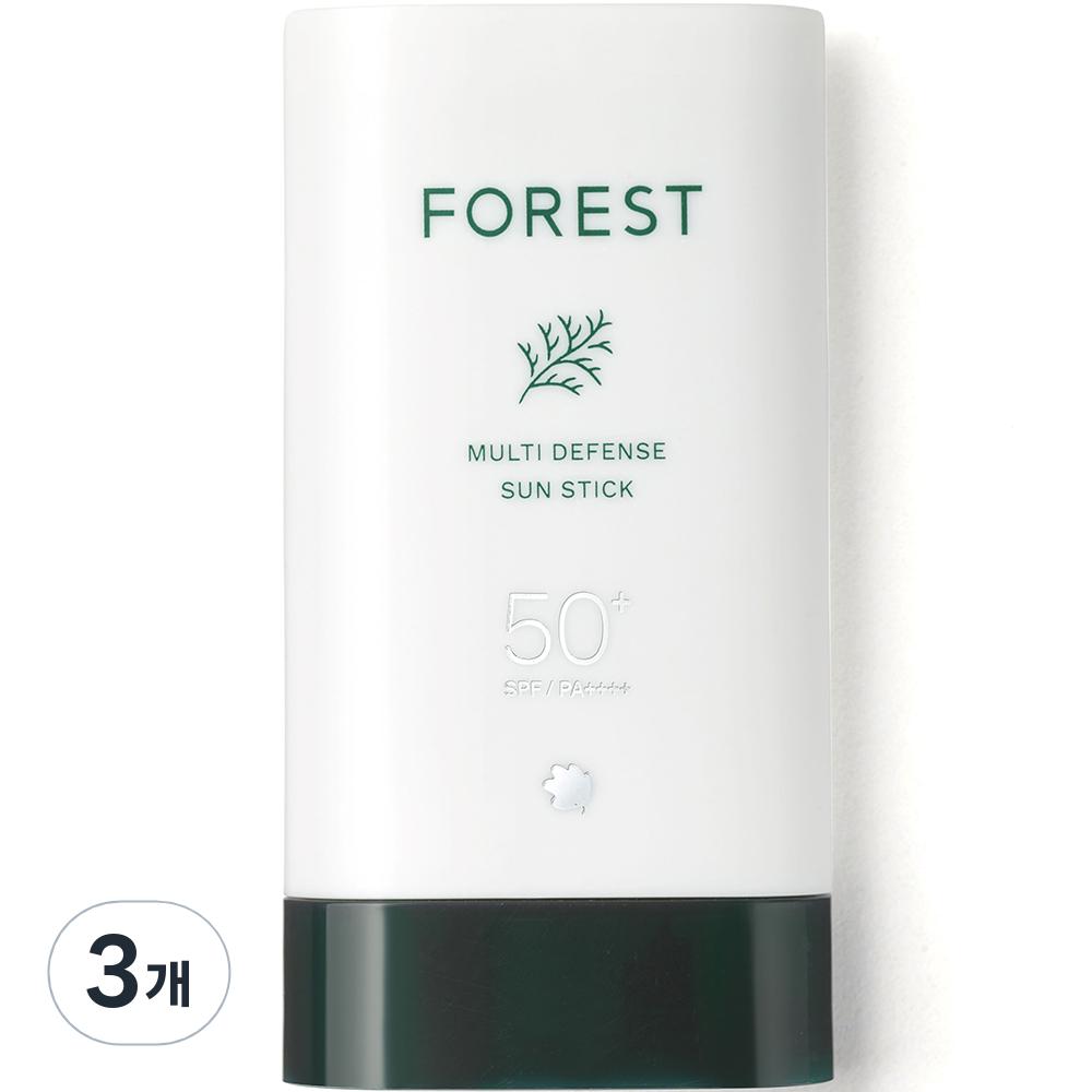 Green Finger Forest Multi Defense Sun Stick SPF50+ PA++++, 19g, 3 Pieces