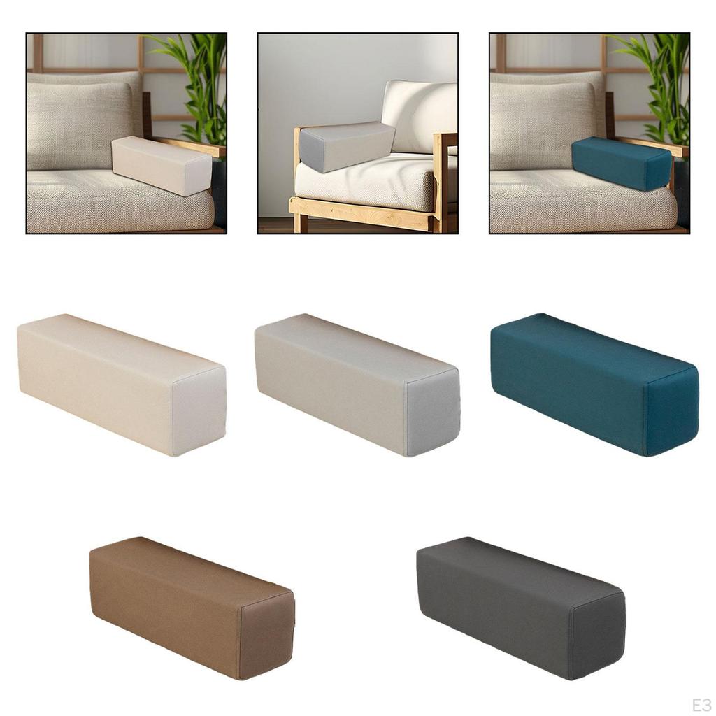 Couch Arm Rest Pillow Armrest Cushion Elbow Support for Armchair Bed Home Sofa