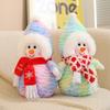 35 см Рождественский Снеговик Мягкие игрушки Куклы Мультяшные животные Мягкие игрушки Домашние Машины Рождественские Украшения Подушка Праздничные Игрушки Подарок