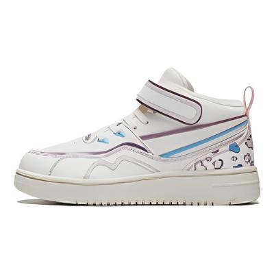 Li Ning Kids нескользящая водонепроницаемая дышащая повседневная обувь детская обувь розовый абрикос YKCS154-24