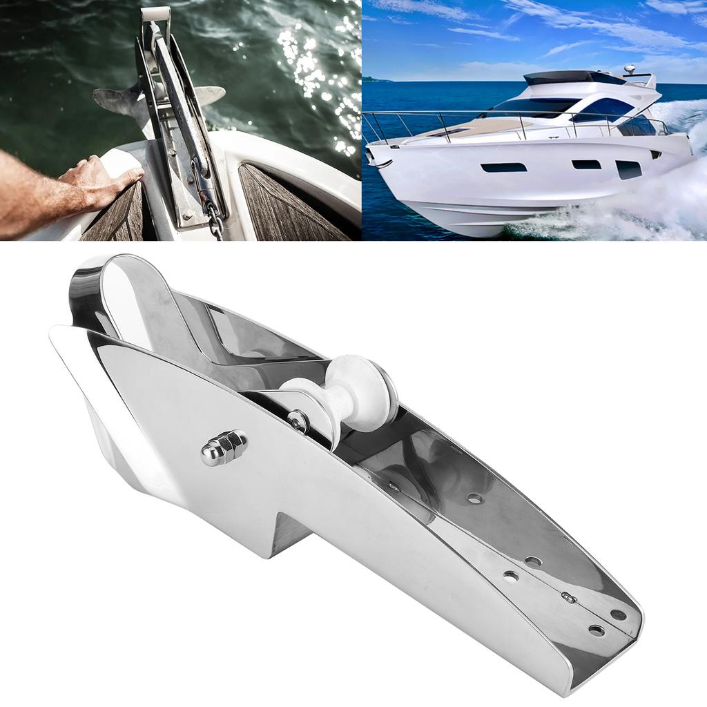 Boat Bow Anchor Roller 316 Stainless Steel 7.5‑15KG (420mm 16.5in) for Marine Ship Hardware Accessory