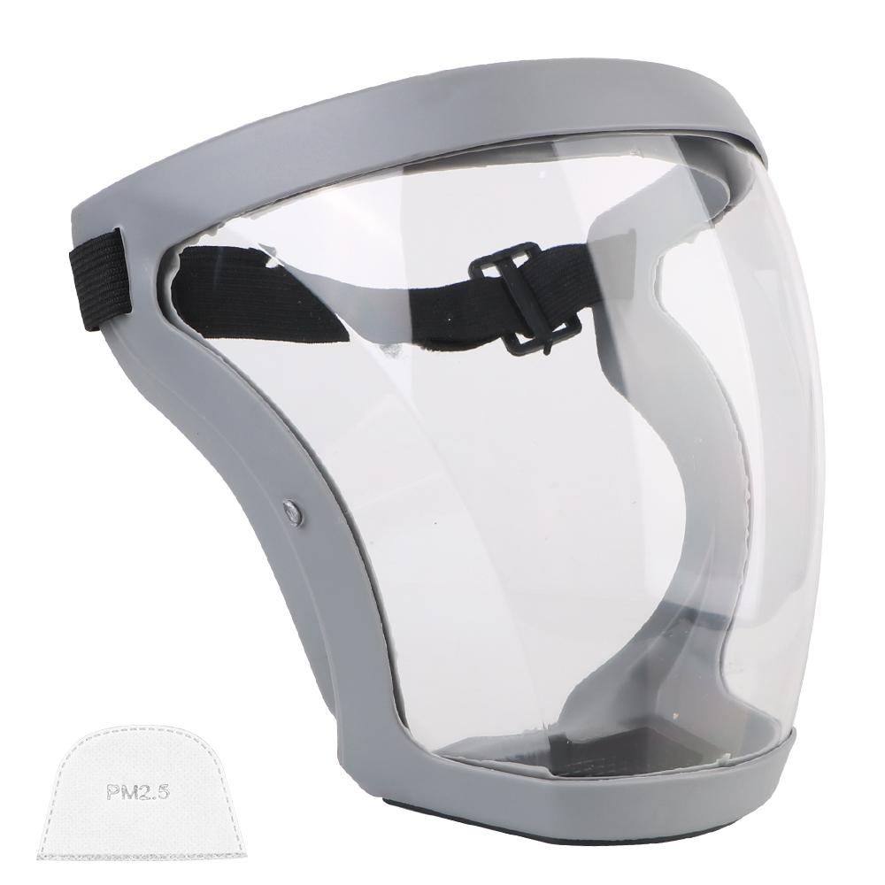 Кухонный инструмент с фильтрами Мотоциклетная велосипедная пылезащитная маска Защитная маска для лица Защитная маска для лица Полная маска для лица Масляно-брызгозащитная маска