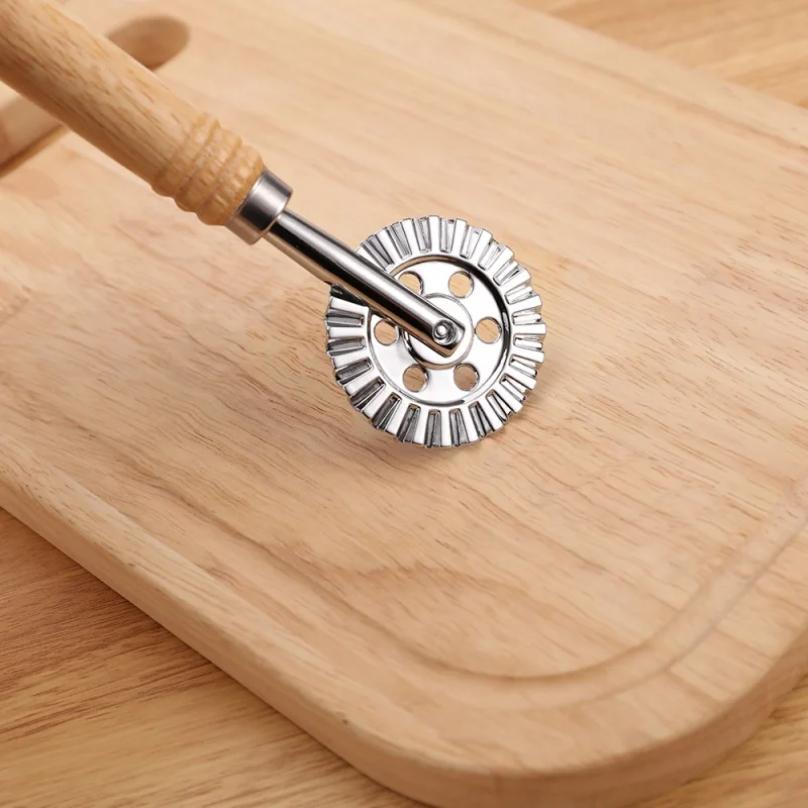 Нержавеющая сталь Форма для тиснения пельменей Боковое тиснение Форма для печенья Ручная машина для вырезания Инструменты с роликом для выпечки и украшения выпечки