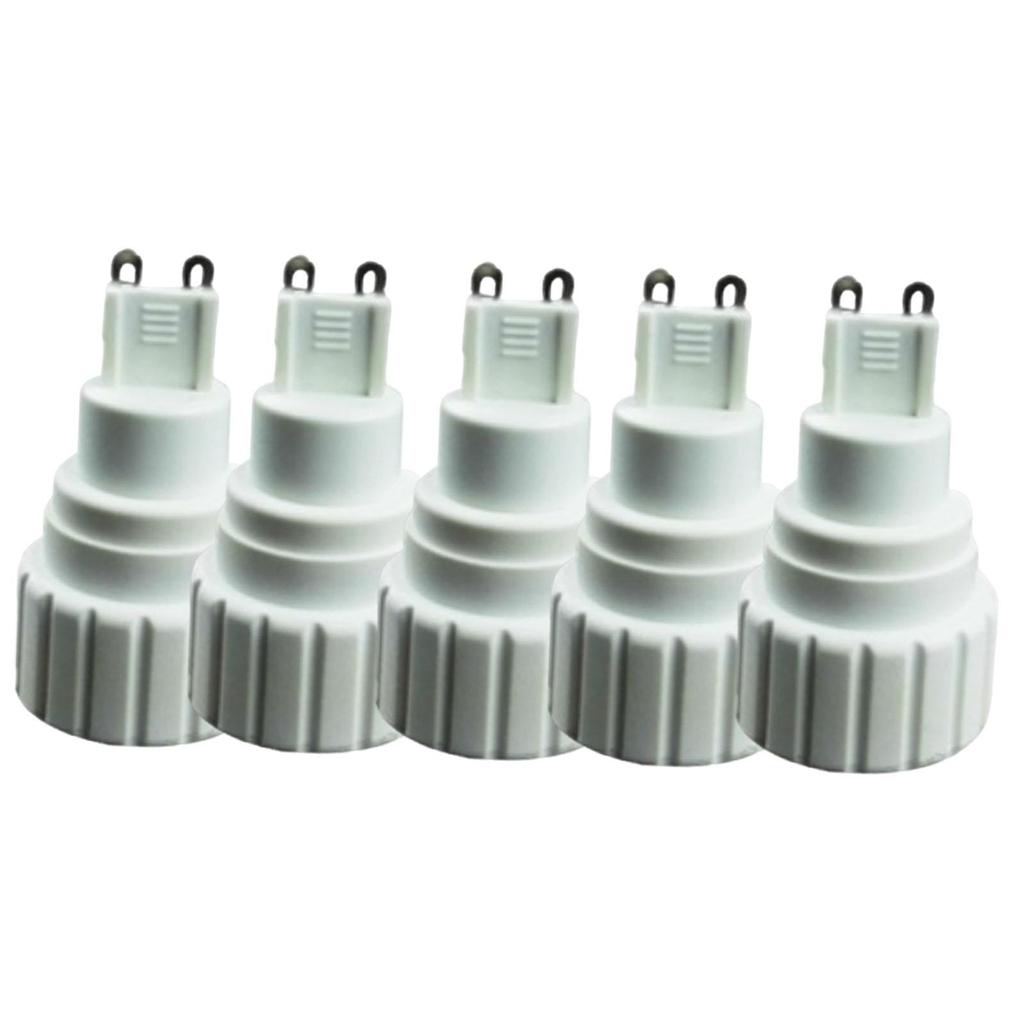 5Pcs G9 to Gu10 Adapter Direct Replaces Sturdy Socket Converter