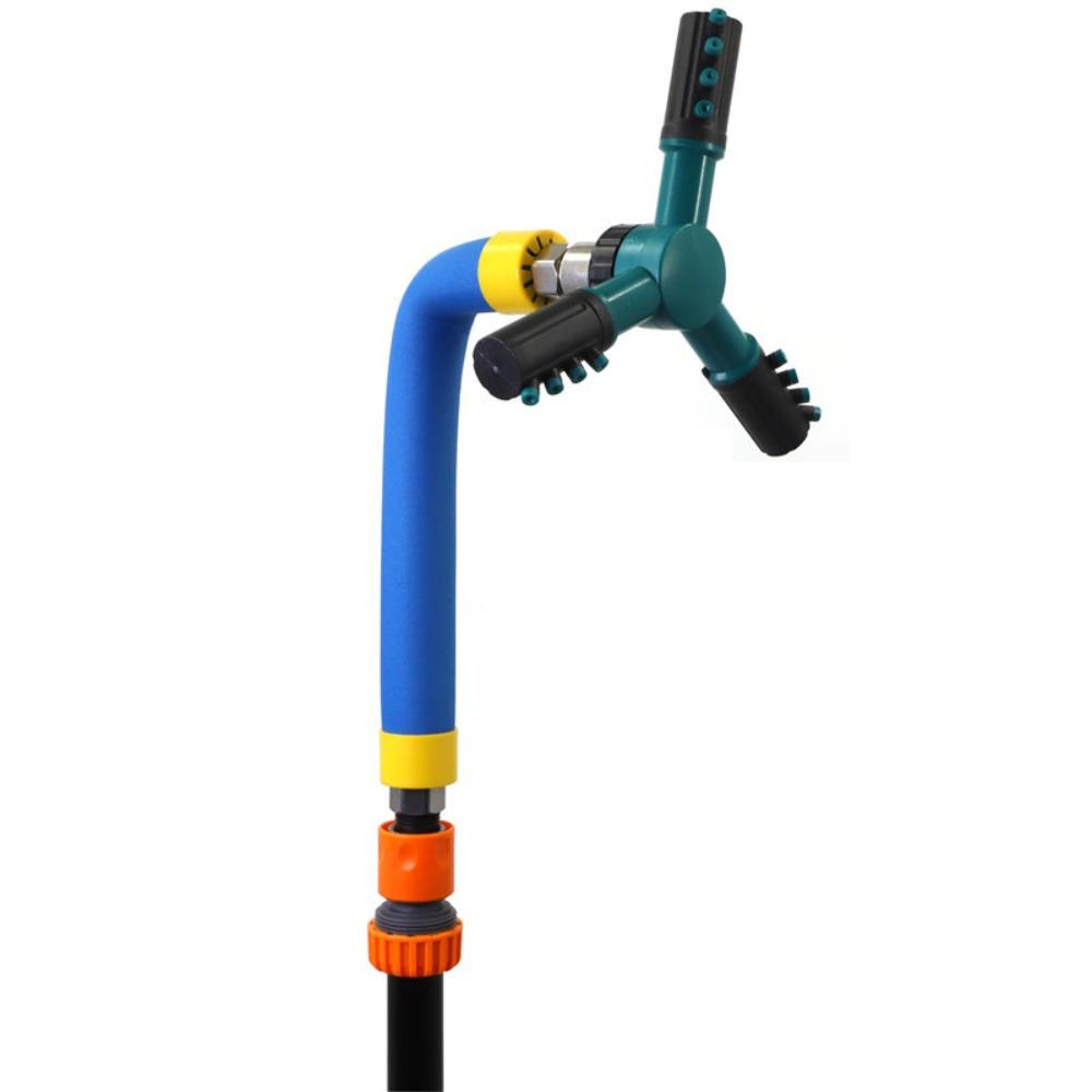 Automatic Watering Trampoline Sprinkler 360 Degree Rotating Pet Showering Sprinkler Irrigation