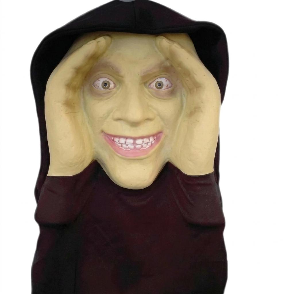 Scary Peeper Sticker Halloween Decoration Ultra-Realistic 3d-Illusion Easy Static Cling Application Trick-Or-Treater Jump Scares
