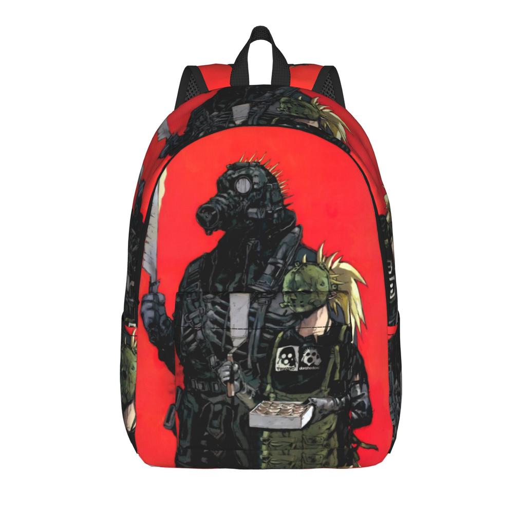 Рюкзак Dorohedoro Аниме Повседневный Спортивный Студенческий Туристический Daypack для Мужчин Женщин Сумка через Плечо для Ноутбука