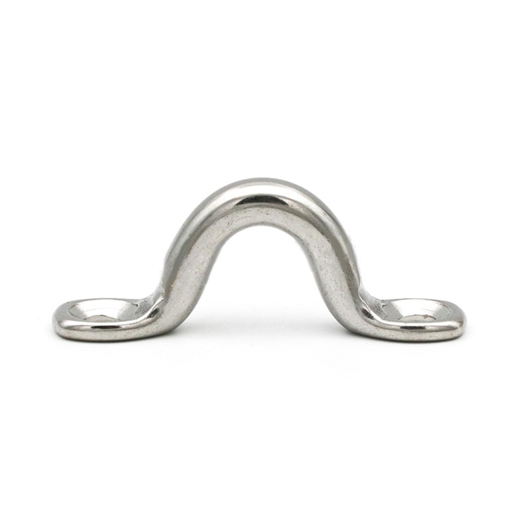Bimini Boat Top Pad Eye Deck Loops Tie Down Anchor Point Footman's Loop 10 Pack