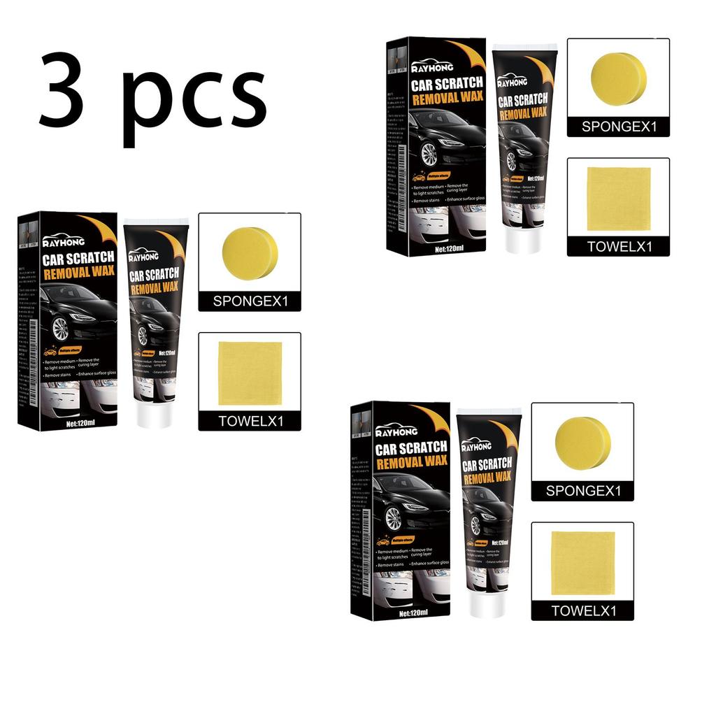 Rayhong Car Scratch Repair Paste Paint Scratch Scratch Maintenance Repair Repair Paint Polishing Seamless Repair 120ml