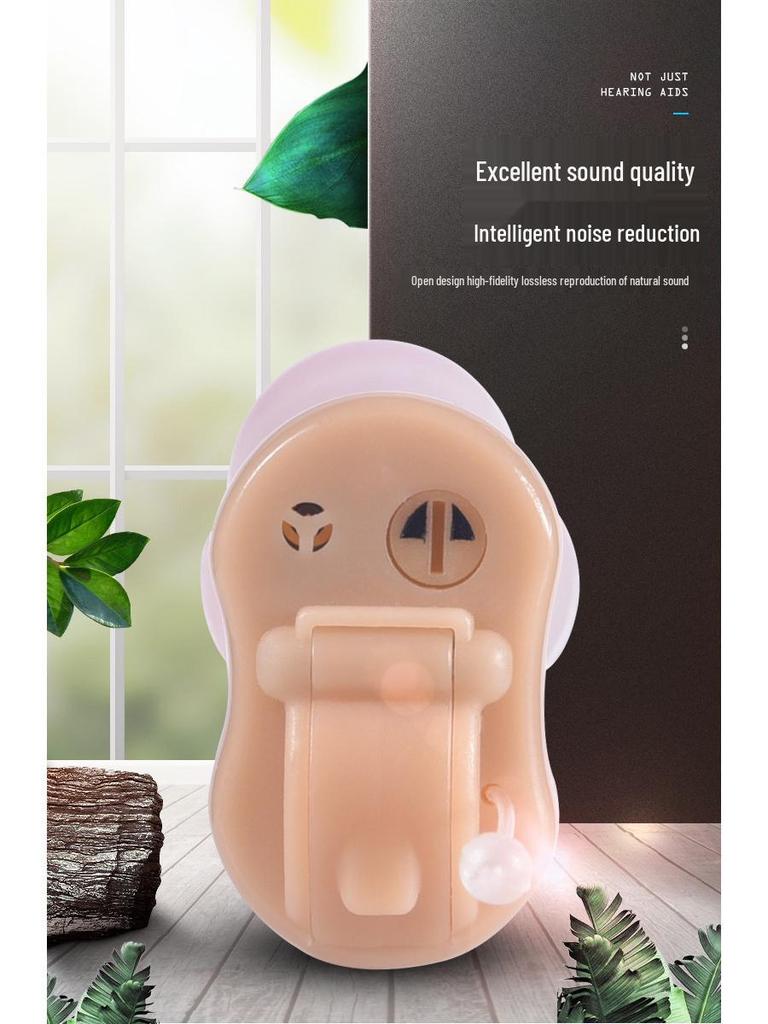 Невидимые беспроводные слуховые аппараты: В наличии для молодых и пожилых, с аксессуарами для усилителя звука