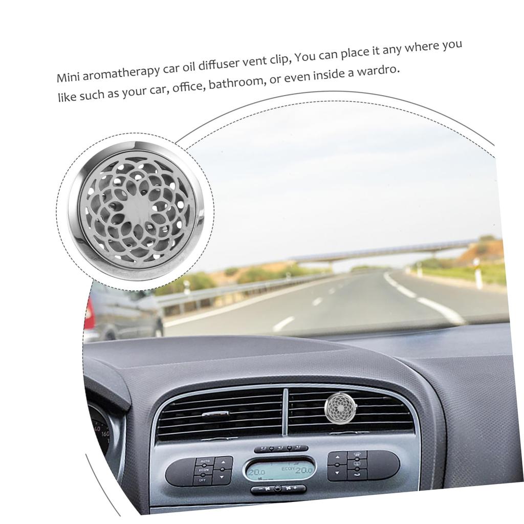 TINEASUR Car Vent Clip Vent Clip Natural Pattern Design Material Vent Freshener Clip for Car Random Style
