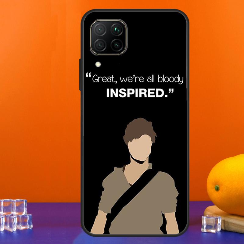 Цитаты из «Бегущего в лабиринте» Для чехла Huawei Nova Y90 Y91 Y60 Y70 Y72 Y61 9 10 SE 12i 12s 11i 5T P60 Pro P20 P30 P40 Lite