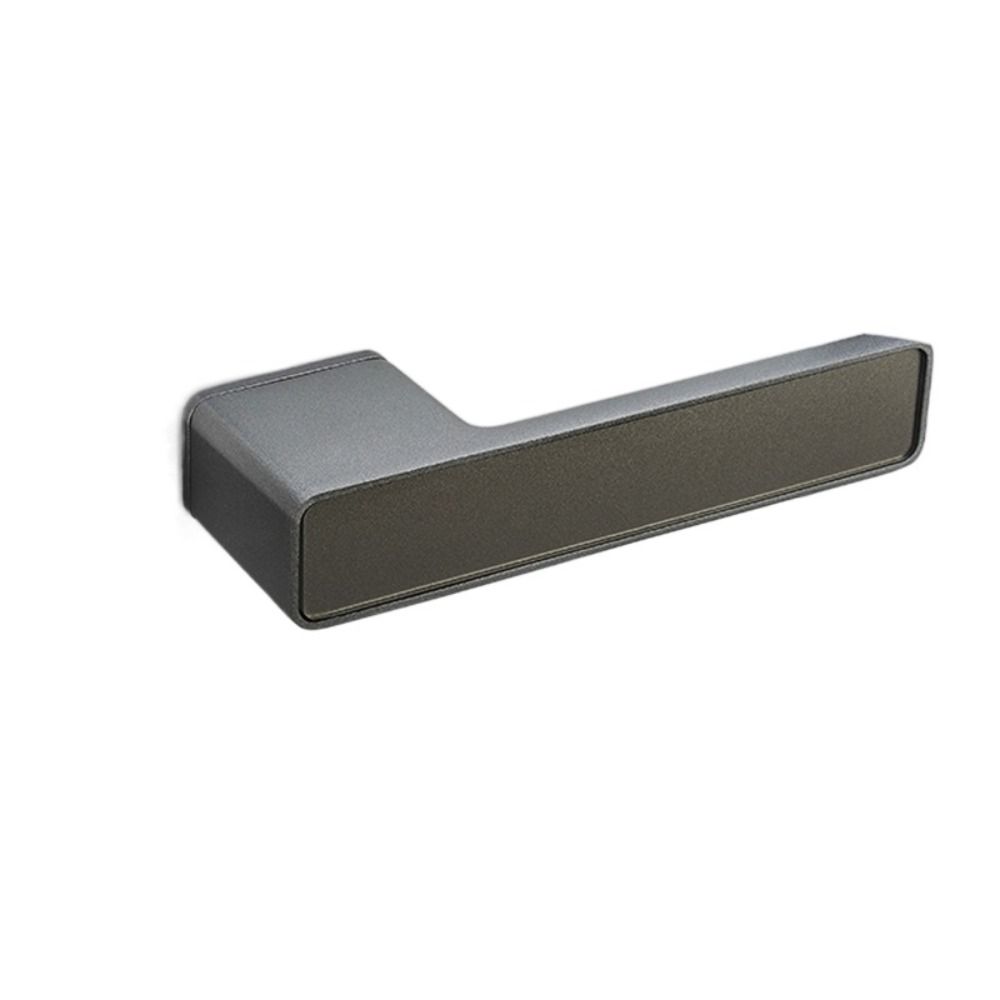 Замок Ручка Дверная из Цинкового Сплава Элегантная Изысканная Внутренняя Дверь Бесшумный Замок Комплект Бесшумная Минималистичная Панель Ручка Дверная Фурнитура