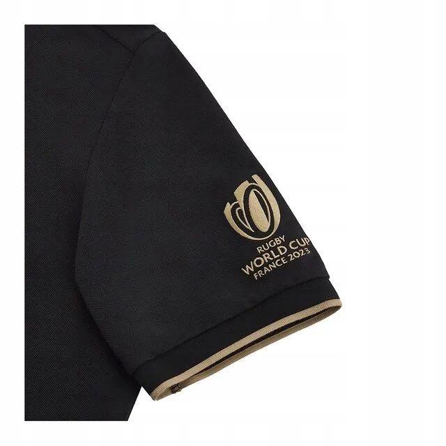 Y8155 Macron Polo RWC M22 France Capsule Homme Men's Polo Shirt L