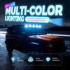 2026 New Solar Car Roof RGB Strobe Light Lights for Trucks SUV Wireless No Drill Roof LED Marker Lights Solar Powered Clearance