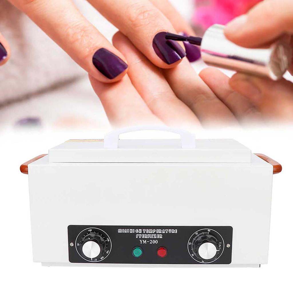 300W High Temperature Sterilizer Nail Art Tool Disinfection Cabinet Sterilize Machine