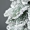 Artificial Christmas Tree, 1.80 m, with 523 Branches, Artificial Snow, Lifelike Appearance, Slim Shape