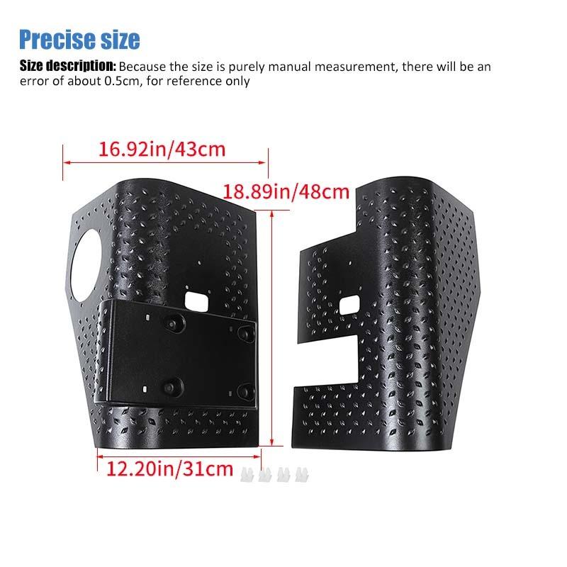 Крышки задних угловых фонарей Trail Armor подходят для Jeep Wrangler TJ 1997-2006 годов, расширители арок в стиле Pocket Style