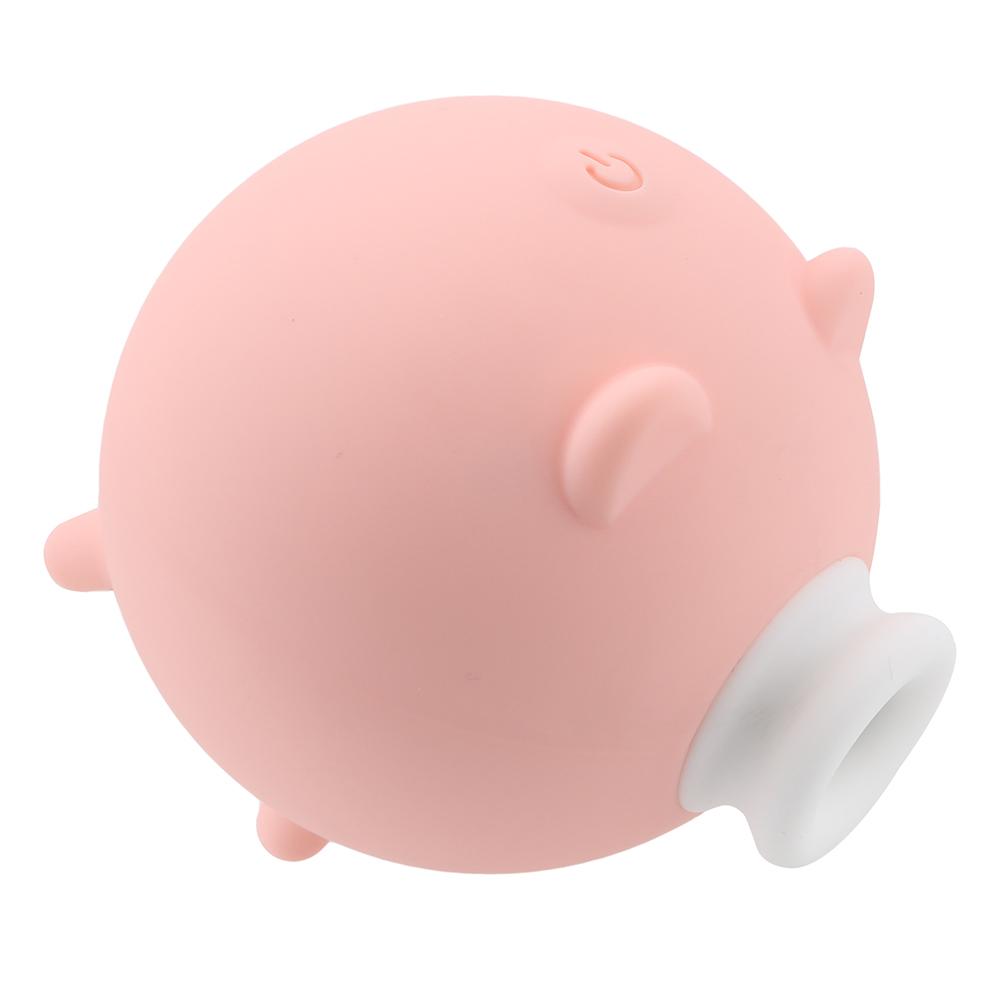 10 режимов Соски Массаж груди Секс-игрушки Взрослые Клиторальный присосок Вибратор Эротические игрушки Вибраторы для женщин Милый поросенок