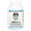 Source Naturals Веганские Омега-3 EPA-DHA 300 мг, 60 веганских мягких капсул