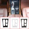 Car Styling For BMW X5 E70 X6 E71 2010-2013 Central Control Gear Shift Panel Multimedia Buttons Frame Cover Trim ABS