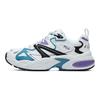 Fila Кроссовки Dolphin Retro с низким верхом для бега Женские кроссовки Бело-фиолетовые F12W141122FCB