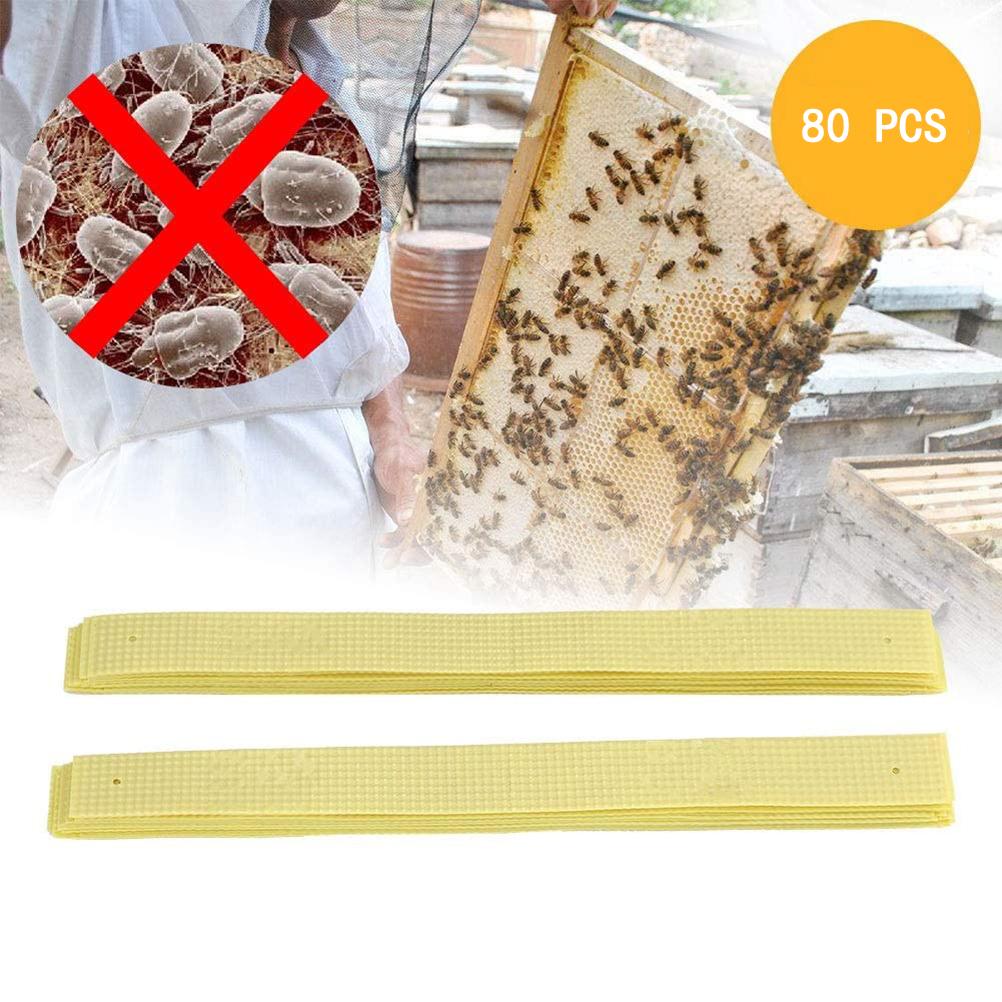 40 шт. Manhao Fluvalinate Stripes Mite Varroa Beekeeping Medicine