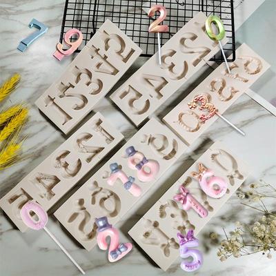 Цифровая форма для помадки, шоколадная сырная палочка, креативная форма для украшения торта на день рождения, сделай сам, силиконовые принадлежности для выпечки