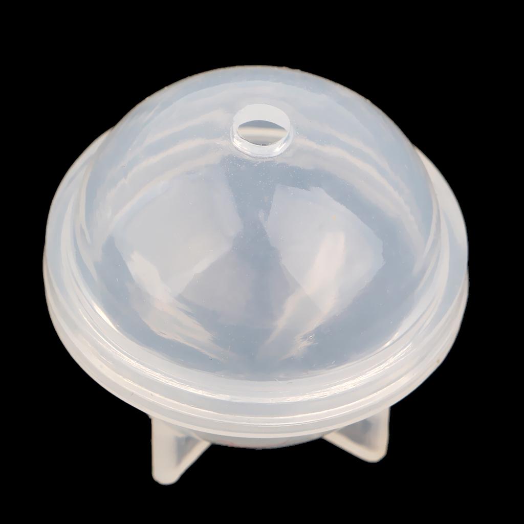 2 Pieces Sphere Ball Shape Silicone Mold Mould for Jewelry Making Craft 20mm