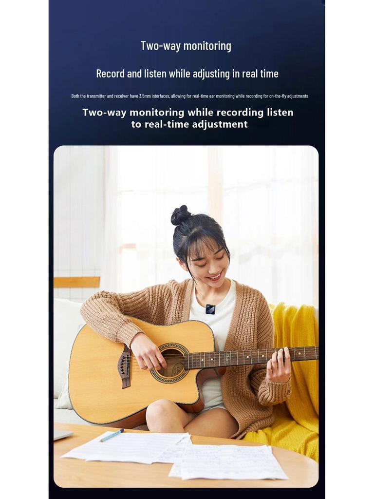 F11 Wireless Lavalier Microphone F16: Three-in-One Noise Reduction Mic for Mobile & Live Streaming