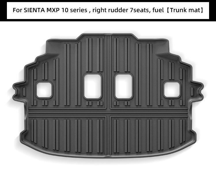 Пользовательские TPE коврики для пола для 2022-2024 Toyota Sienta серии MXP 10
