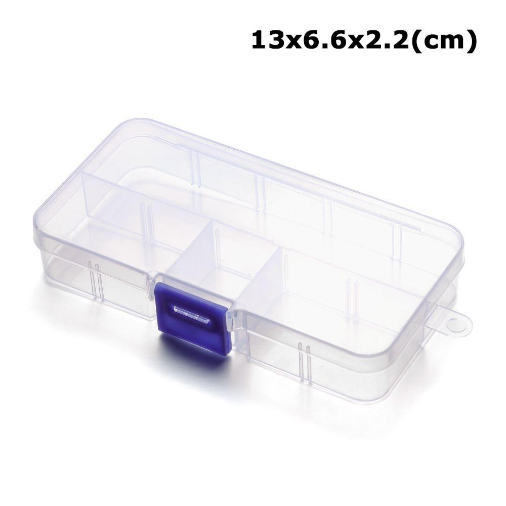Boxes Jewelry Beads Container Fishing Tools Box Small Items Sundries Transparent Storage Box