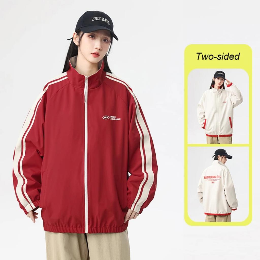 Унисекс Двусторонняя Куртка для Активного Отдыха с Ветрозащитными и Брызгозащитными Свойствами