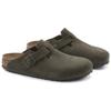 Birkenstock Модные босоножки Boston с открытым носком, унисекс, зеленые 1024714