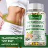 Жиросжигатель Brazilian Lean, Таблетки для похудения - Rosa roxburghii, зеленый чай, гарциния, Пояс-триммер и добавки от вздутия для женщин и мужчин