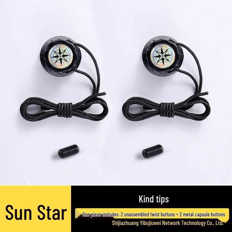 Спортивные кроссовки с вращающейся кнопкой, ленивые, без шнурков, для бега, с толстыми черно-белыми шнурками