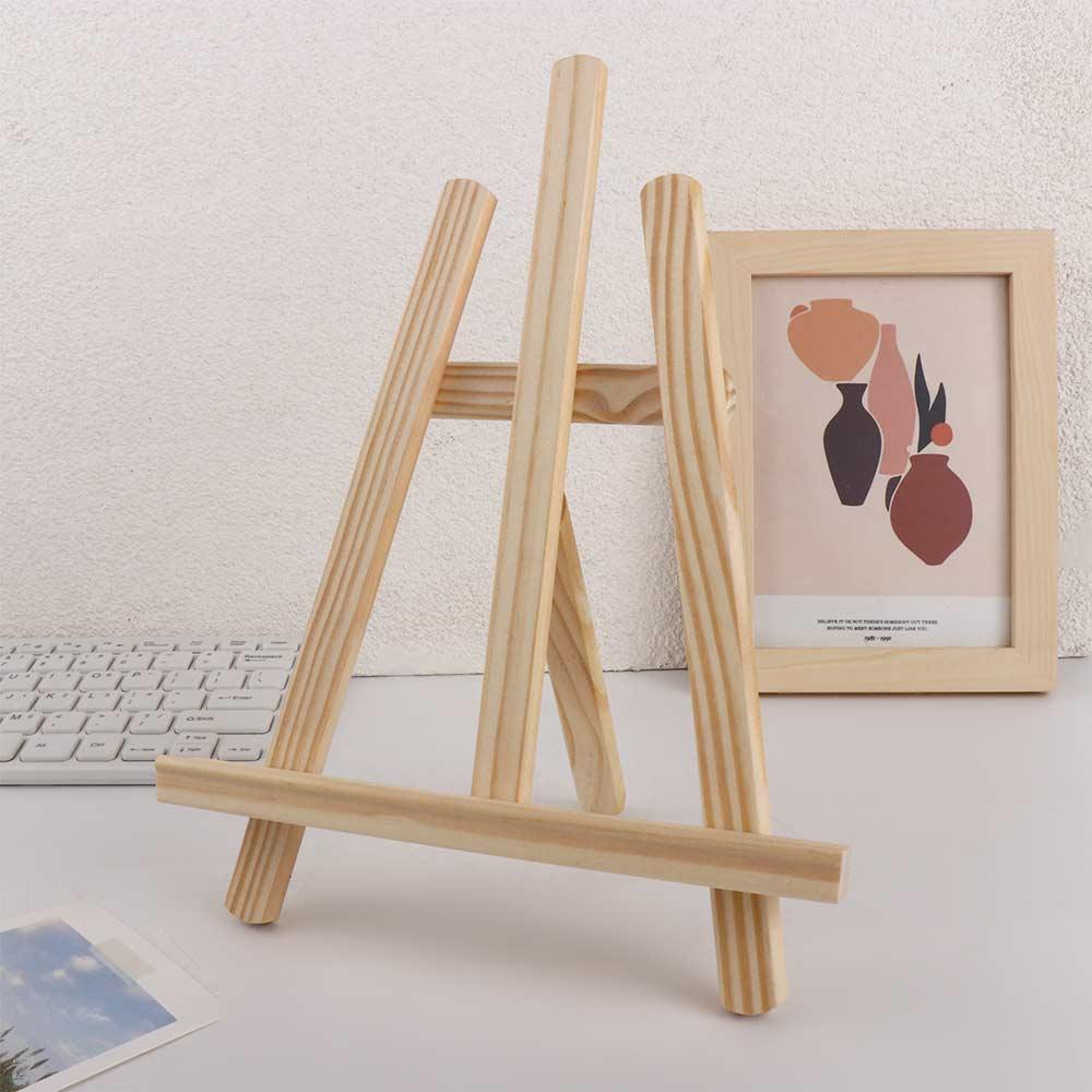Artist Small Tabletop Multifunction Shelf Painting Easel Display Stand Holder