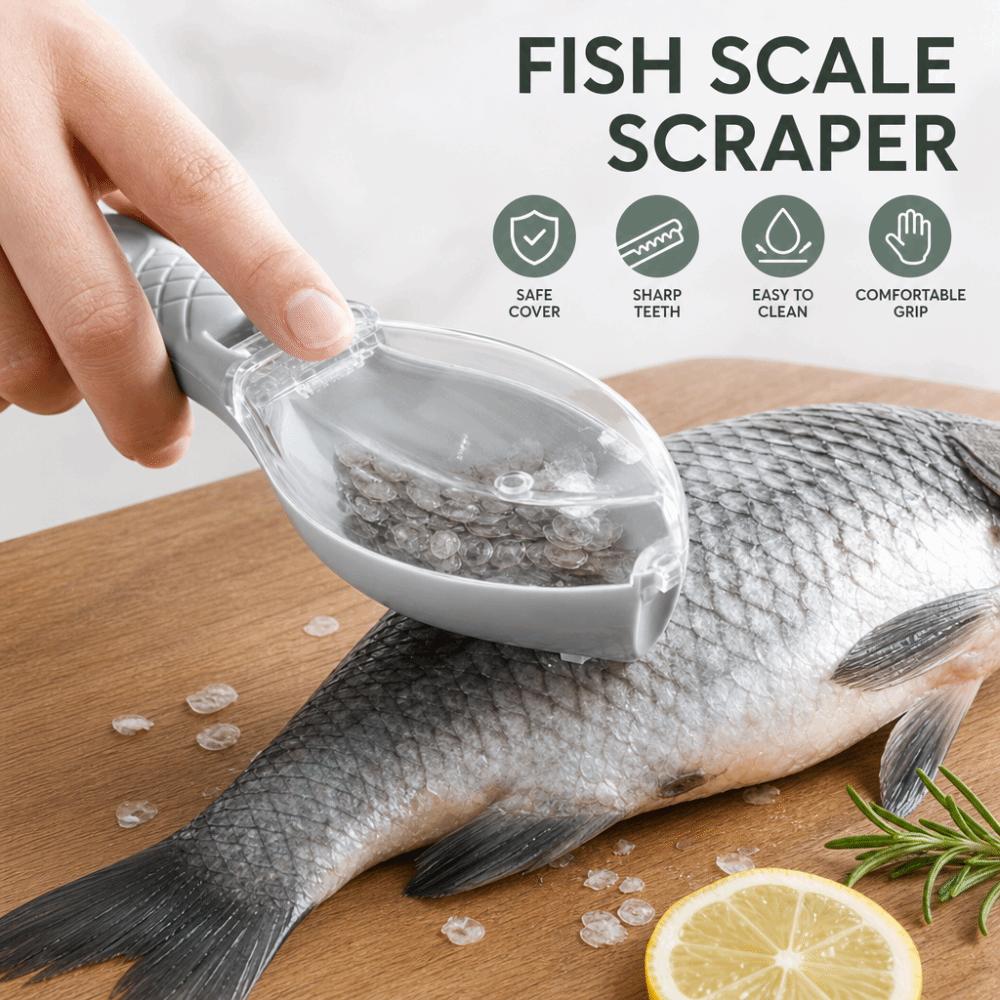 Manual Fish Cleaning Tool Fast Remove Scraping Scales Device Fish Skin Brush  Home Kitchen Cooking