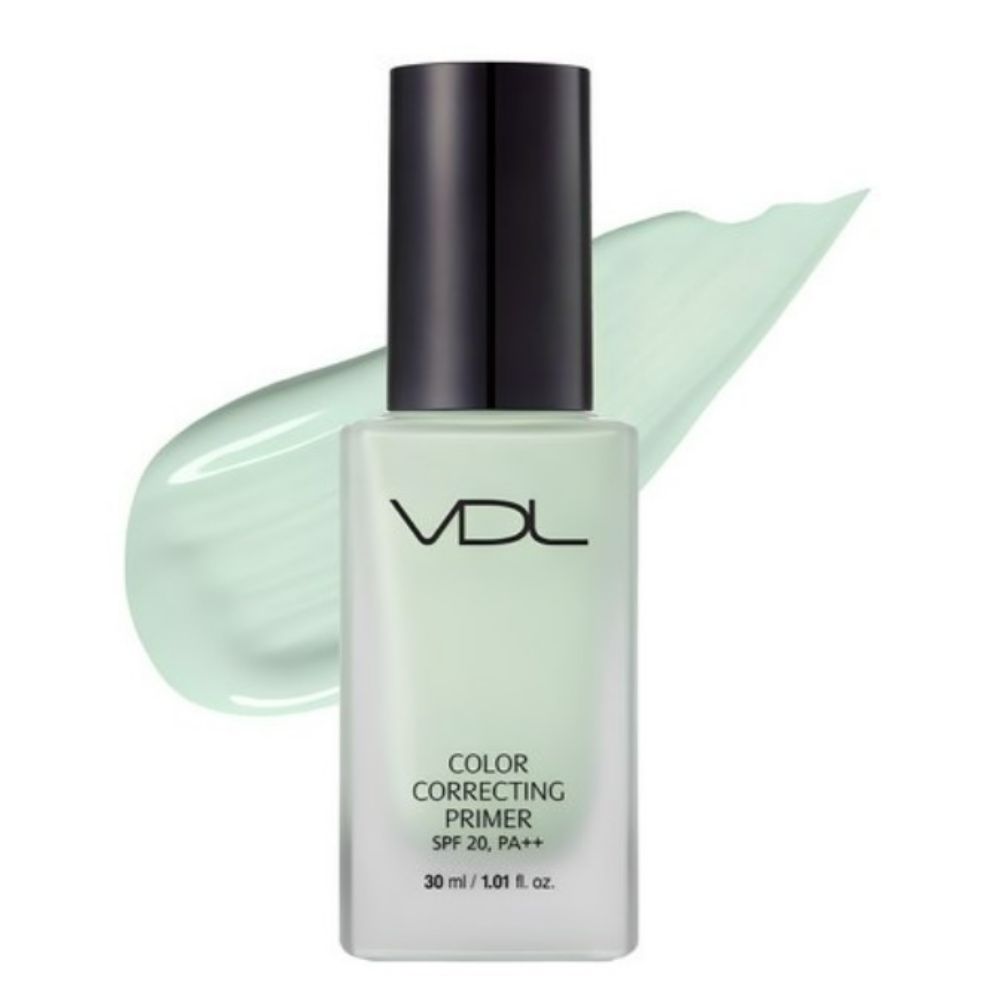 VDL Color Correcting Primer Mint Green Redness Neutralizing Makeup Base 30ml