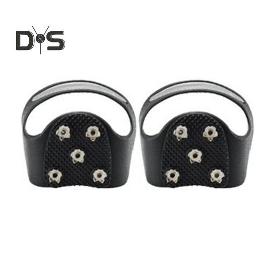 Кошки для льда и снега, шипы для сцепления, противоскользящие, 5-точечные, для ходьбы, бега, походов, зимних видов спорта на открытом воздухе