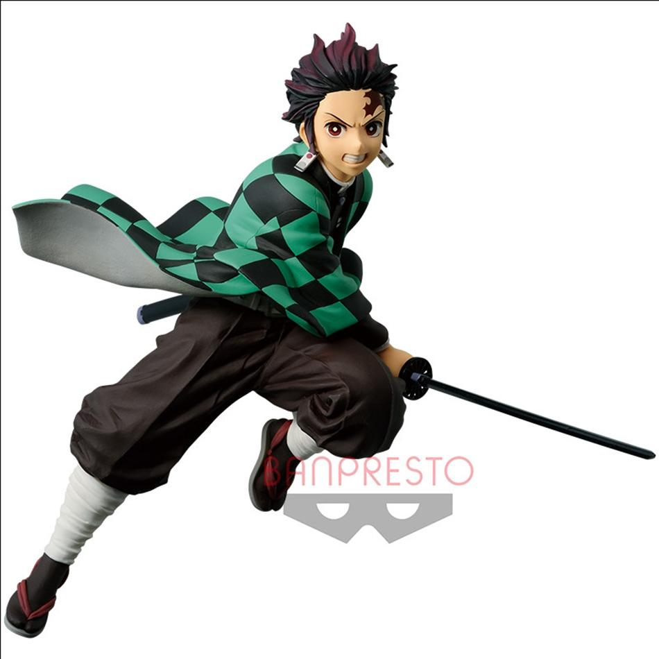 Фигурка Клинок, рассекающий демонов Kimetsu No Yaiba Камадо Тандзиро Агацума Зеницу Фигурка Аниме Модель Статуэтка Игрушки Подарки