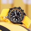 Mens Watches Colorful Sport Watch Luxury Men Quartz Wrist Watches Chronograph Male Clock Chronograph Silicone Watch