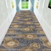 Geometric Style Long Corridor Carpet Non-slip Hall Runner Easy Clean Hallway Area Rugs Washable Porch Entry Doormat