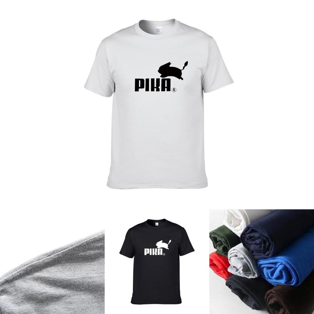 Футболка премиум качества Pokemon Cartoon Pika Pikachu Funny Anime Logo для мужчин и женщин, многоцветная