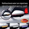 Compatible Rearview Mirror Sequential Turn Signal with Dynamic Blue Daytime Running Light for MG HS Navigator PHEV
