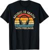 New Limited Retro Vintage Music Is Math with Feelings T-Shirt
